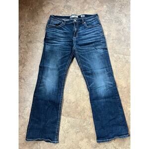 BKE Tyler Bootleg Denim Jeans, Men's size 38L